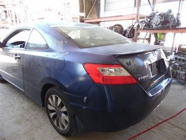 2009 Honda Civic EX Navy Blue Coupe 1.8L Vtec AT #A24901